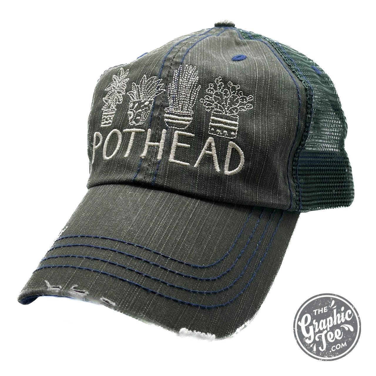 Pothead - Mesh Back Cap - The Graphic Tee