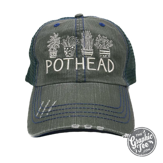 Pothead - Mesh Back Cap - The Graphic Tee