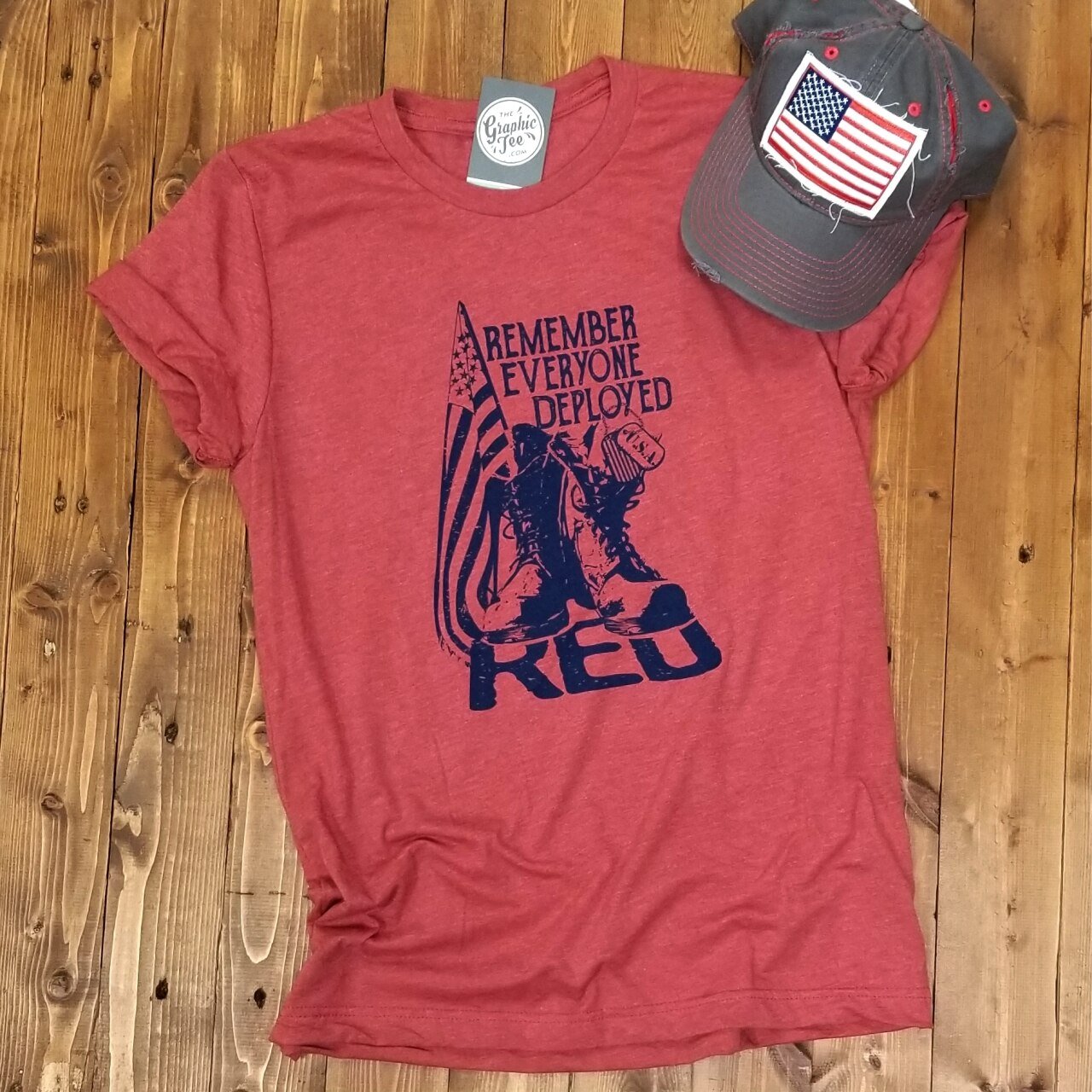 Remember Everyone Deployed - Unisex Tee - The Graphic Tee