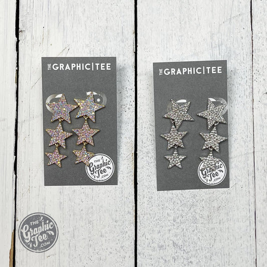 Shine Bright Star Dangle Earrings - The Graphic Tee