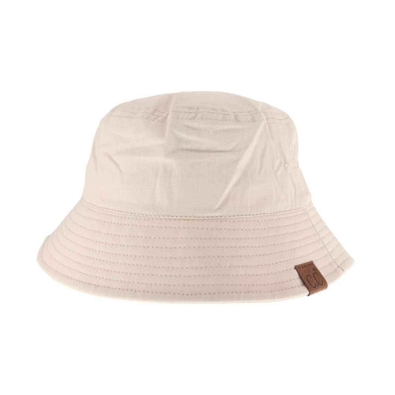 Solid Cotton C.C Bucket Hat - The Graphic Tee