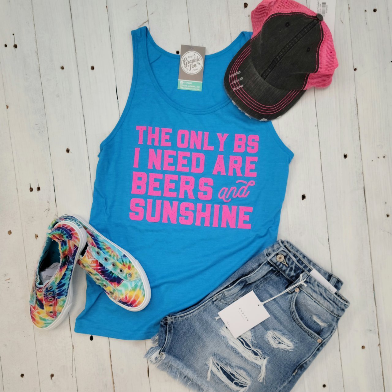 The Only BS I Need - Unisex Tank - The Graphic Tee