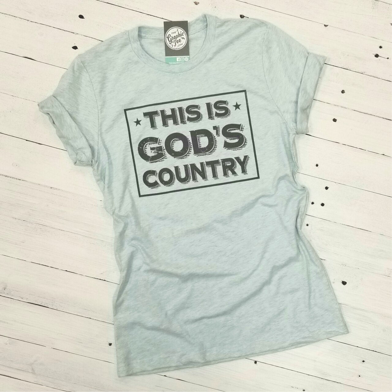 This is God's Country - Unisex Tee - The Graphic Tee