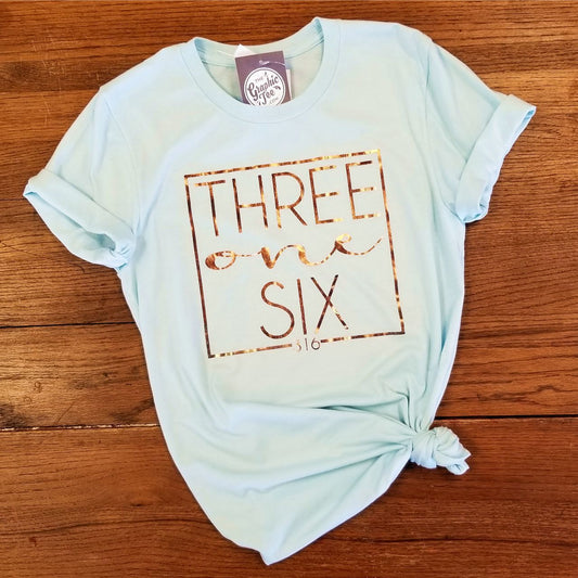 Three One Six Tee - The Graphic Tee